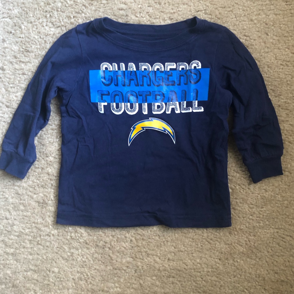 NFL Chargers baby shirt